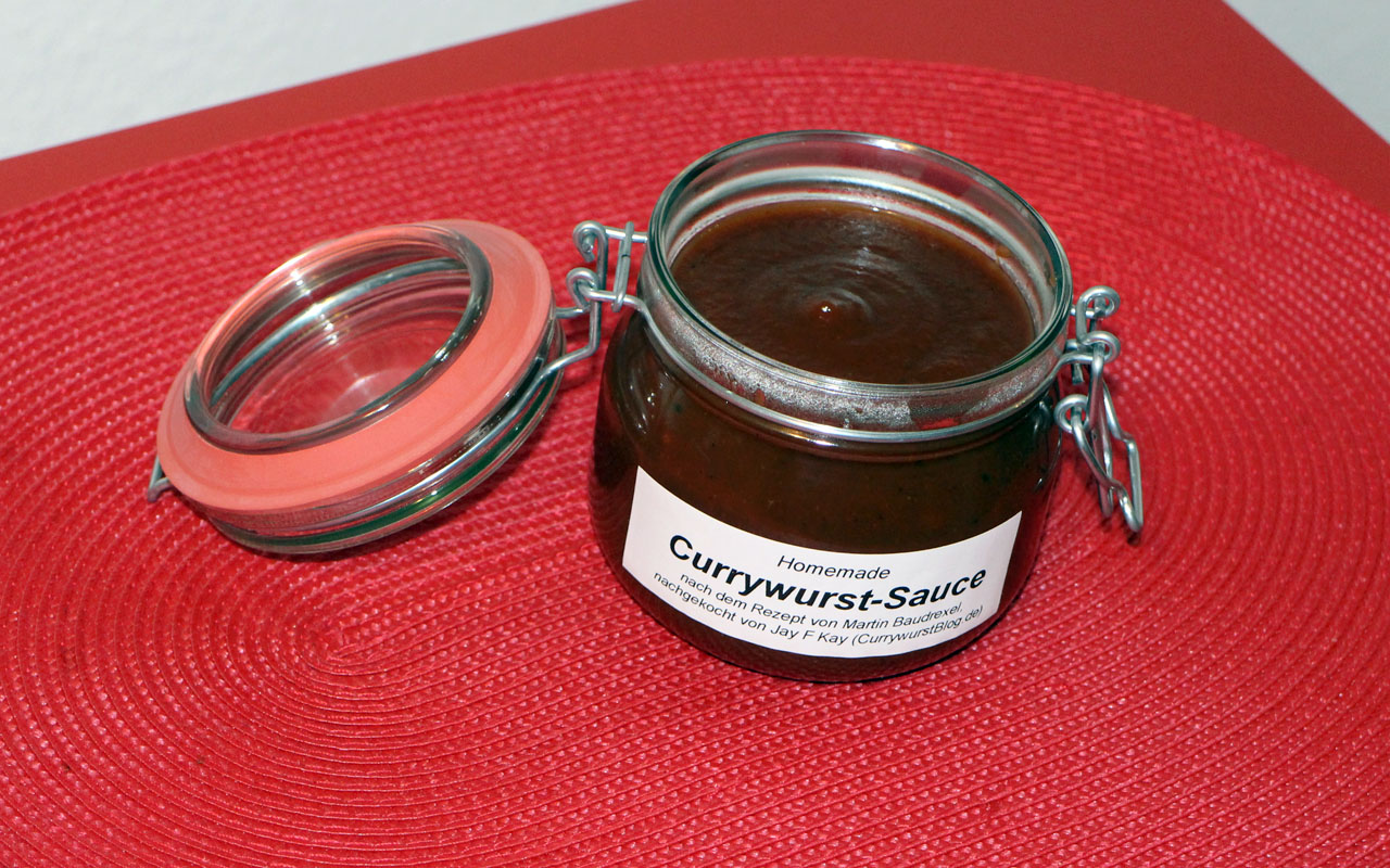 Homemade Currywurst-Sauce nach Martin Baudrexel