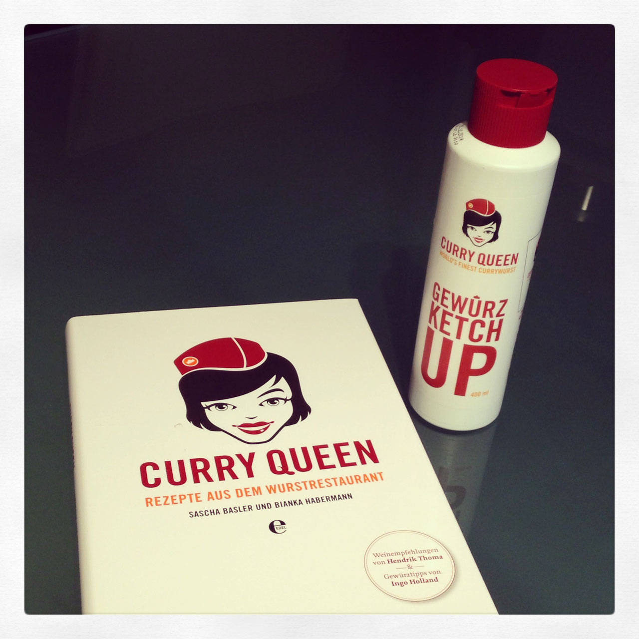Curry Queen Gewürz KetchUP und Rezeptbuch