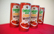 CUE Energy-Drink Currywurst-Style